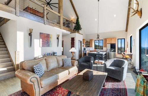 South Fork House | Luxury Home-Private Hot Tub-Secluded-Foosball-Backs National Forest
