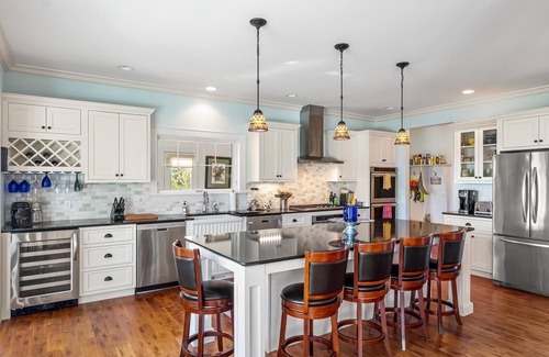 Green Lake House | Luxury, in town location with in-ground pool!