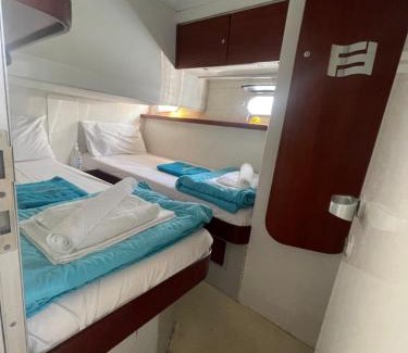 Ornos Boat Rental | Luxury Living on a Yacht