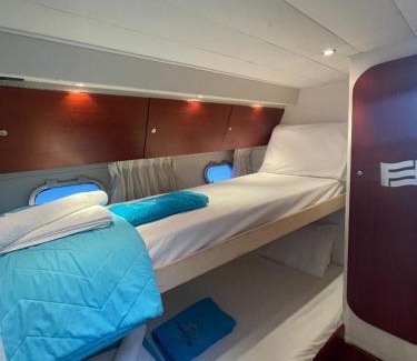 Ornos Boat Rental | Luxury Living on a Yacht