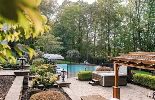 Narvon House | Luxury Mansion: Heated Pool + Hot Tub + Arcade Room