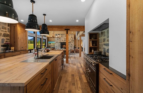 Livingston House | Luxury Oasis Near Yellowstone, Spacious 4-Bedroom Home, pond, Guest House