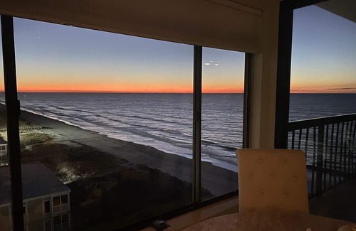 Crescent Beach Condo | LUXURY OCEANFRONT PENTHOUSE END UNIT W/PANORAMIC OCEAN VIEW!