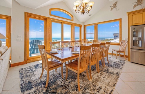 Hatteras House | Luxury Oceanfront Home w/Pool, HotTub, EV Charger, Elevator, Theater, Much More