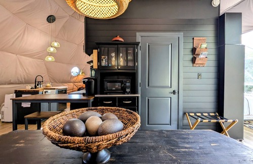 Oatmeal RV Rental | LUXURY STARGAZING GEODOME EXPERIENCE!