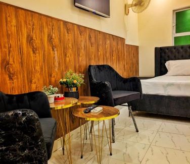 Johar Town Apartment | Luxury Studio apartments couple welcoming in Johar Town