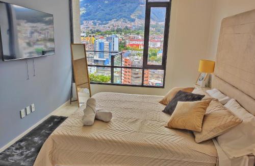 La Carolina Apartment | Luxury suite con vista increíble Quito Carolina Coliving Ecuador