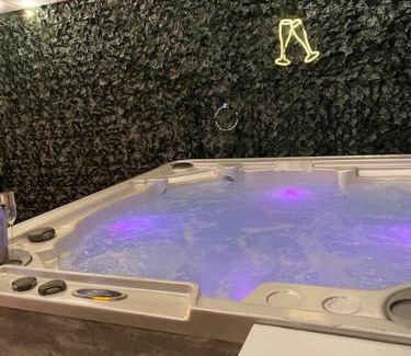 Broad Green Apartment | Luxury Urban Hideaway with private hot tub & Pole