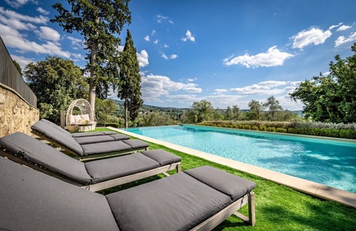 San Jacopo Al Girone Villa | Luxury Villa Tolomei Gucci with Spa