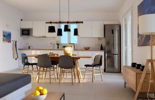 Kastraki Villa | Luxury Villa Aura with spacious terrace, pool and sundecks on Naxos