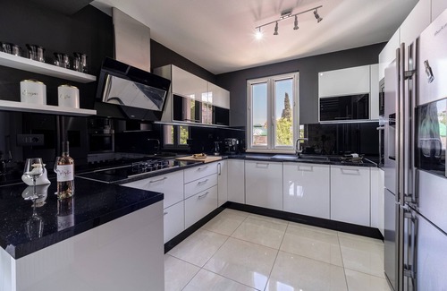 Nerezise Villa | Luxury Villa David with private boat, heated pool, whirlpool and sauna