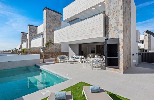 Torre-Pacheco Villa | Luxury Villa with heated pool in Santa Rosalia Lake & Life Resort (Casa XXVII)