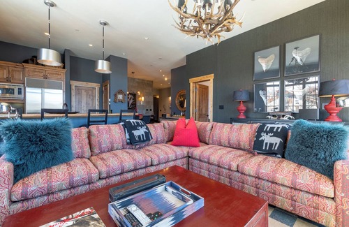 Mountain Village Condo | Luxury Winter Condo by InvitedHome | Walk to Ski, Mountain Views, Sleek Design