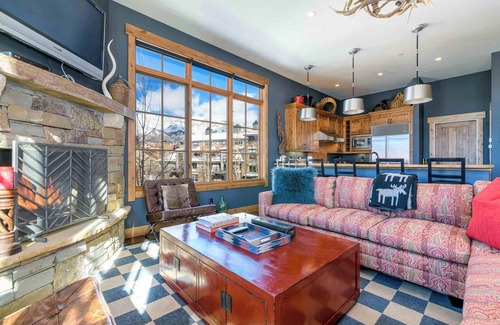 Mountain Village Condo | Luxury Winter Condo by InvitedHome | Walk to Ski, Mountain Views, Sleek Design