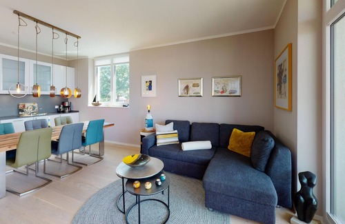 Pelzerhaken Apartment | Luxus-neubau-ferienwohnung für 6 Gäste in Strandlage mit Sauna und Meerblick!