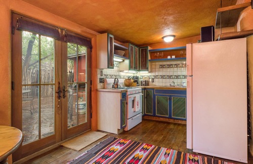 Taos Condo | Mabel's Casita by Velo has Adobe Walls & Hot Tub