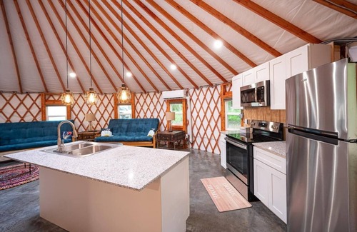 Elkland Cabin | Maggie's Modern MEGA and MINI YURTs - 30&16ft