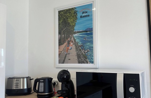 Tresserve Apartment | Magnificent apartment with view of Lac du Bourget and waterfront (20 meters)