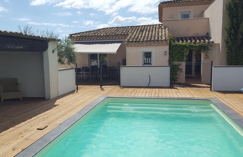 Murviel-les-Beziers House | MAGNIFICENT HOUSE BETWEEN VINEYARDS, RIVER AND SEA WITH 8X4 SWIMMING POOL