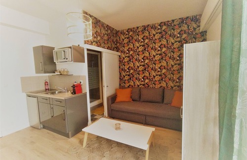 Flore Apartment | Magnifique Studio Le Toucan - Centre Ville -smart TV + Terrasse