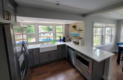 Hamilton House | Main Street Oasis - Pool & Hot Tub Sleeps 8