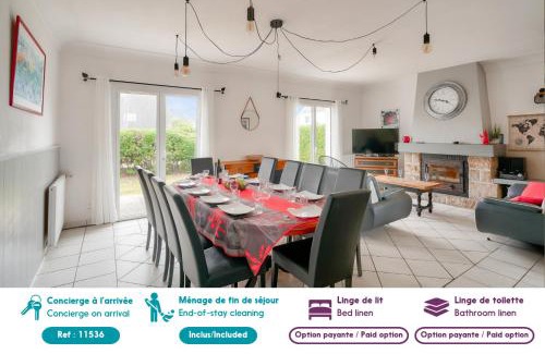 Loctudy House | Maison 5 chambres avec accès direct à la plage