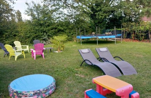 Voivres-les-le-Mans House | Maison au calme 4 ch. Jardin et grand jacuzzi