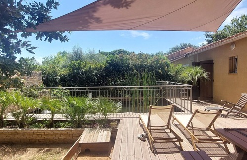 Salinelles House | Maison au Calme sur Terrain Boisé - Gard