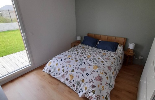 Plouenan House | Maison Bois de Plain Pied à 5 Minutes de la mer ,idéal Pour les Familles