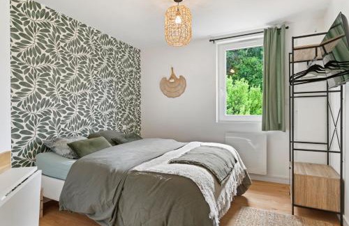 Coteaux Ouest House | Maison Calme avec Jardin - 10 pers - Proche Centre Rouen