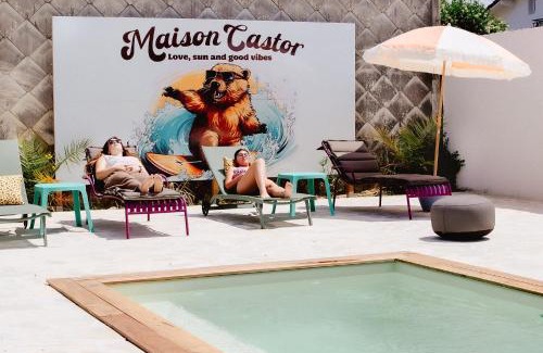 Mimizan Villa | Maison Castor, balnéo et billard chez Ivona Vacances