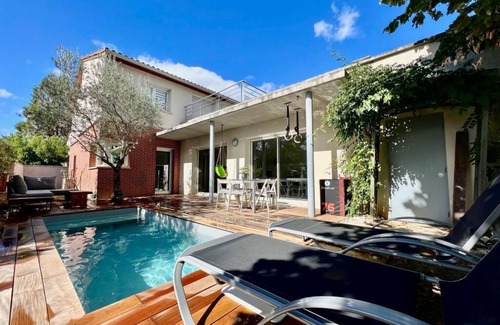 Trois Cocus - Borderouge - Croix-Daurade - Paleficat House | Maison Climatisée Avec Piscine