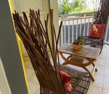 Jabrun House | Maison confortable à Morne-à-l'Eau, 60 m² avec jardin