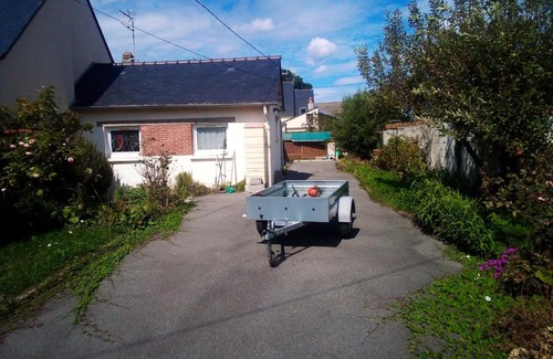 Rocabey - Alsace - Gare House | Maison d'une chambre avec jardin clos a Saint Malo a 1 km de la plagea