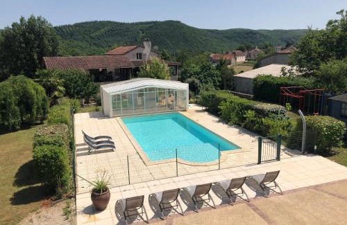 Saint-Gery House | Maison de charme à Saint-Géry avec piscine partagée
