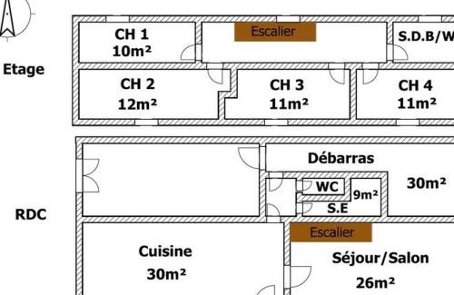 Benet House | Maison de charme avec WiFi au cœur du Marais Poitevin, jardin clos, barque et vélos, 4 chambres - FR-1-426-146