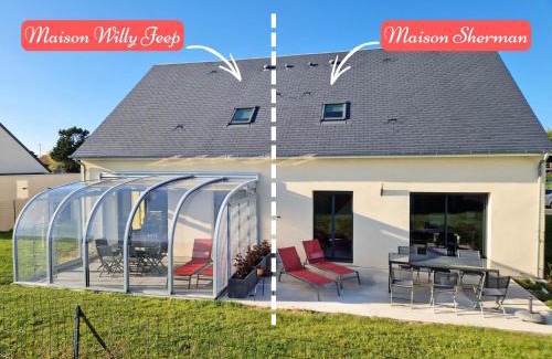 Saint-Come-de-Fresne House | Maison de vacance, 4min à pied de la plage - Parking privé - Wifi gratuit - Terrasse - Calme