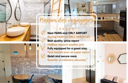 Choisy-le-Roi House | Maison des voyageurs Azur - PARIS ORLY