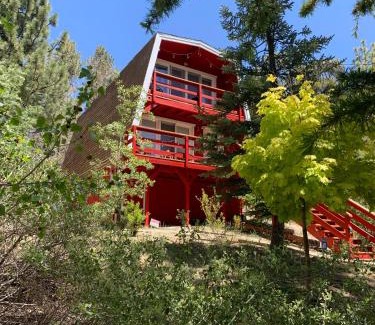 Upper Moonridge Ski Chalet | Maison Solange-Red Barn Farmhouse Style- Moonridge