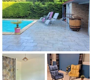 Claix Villa | Maison spacieuse au calme aux portes du Vercors, Belledonne et Chartreuse