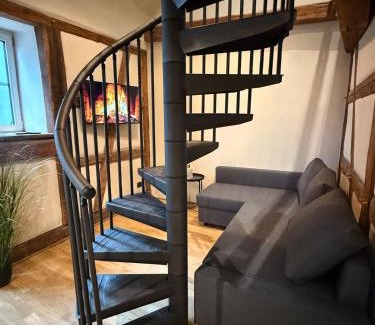 Marktbreit Apartment | Maisonette am Malerwinkel mit Balkon