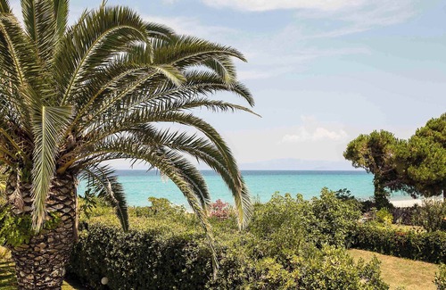 Kassandra Villa | Majestic Delmare villa Marie Blue w Private Pool