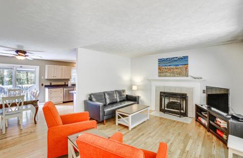 Cedar House | Manor Green Cedar Home with Fire Pit, 3 Mi to Lake!