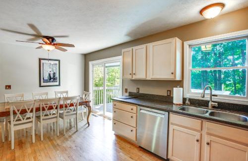 Cedar House | Manor Green Cedar Home with Fire Pit, 3 Mi to Lake!