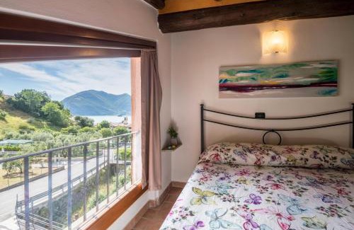 Sulzano Apartment | Mansarda con vista lago