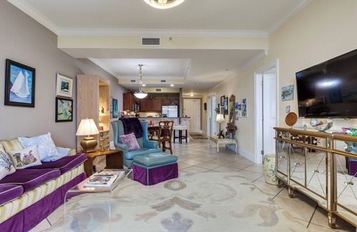 Dauphin Island Apartment | Mardi Gras Boho Chic Condo on the Gulf!