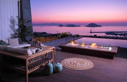 Turgutreis Villa | Marinhill High Luxury Villa with Private Pool and Sea View