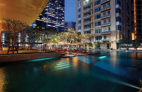 Yan Nawa Condo | Marriott VC at the Empire Place- 1BD Sleeps 4