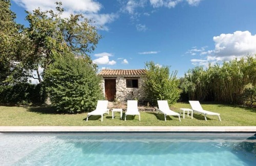 Bollene House | Mas Piscine Chauffée/jacuzzi Entouré de Vignes