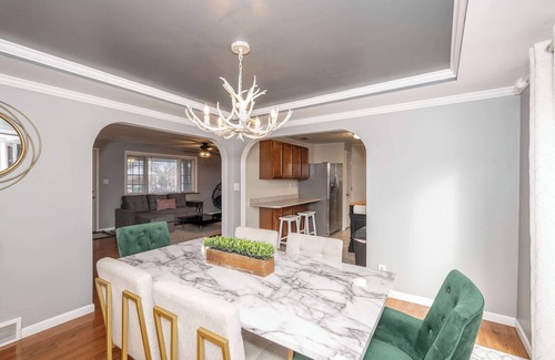 Mason House | Mason Marvel: Luxe Stay with Pool & Hot Tub